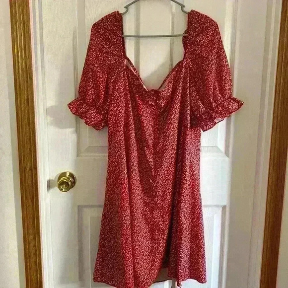 💜 Floral Print Dress - Picture 5 of 5